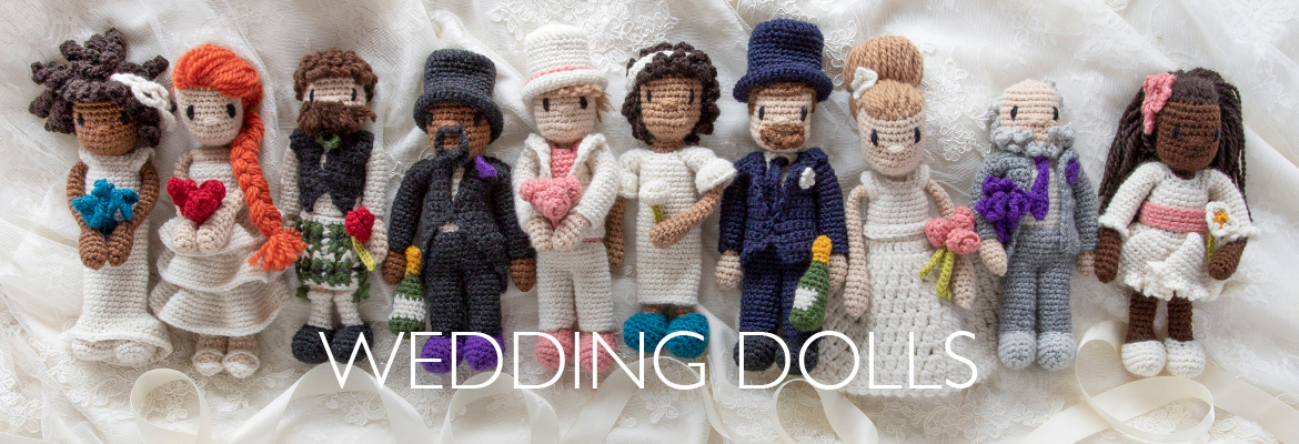 Crochet Wedding Dolls Kits and Patterns 